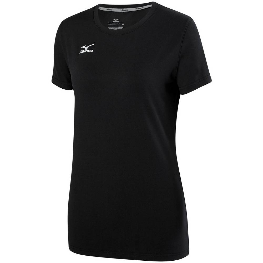 Camisetas Mizuno Voleibol Attack 2.0 Para Mujer Negros 8497210-ZC
